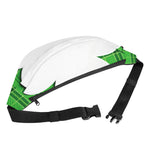 Green Shamrock Tartan Print Fanny Pack