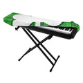Green Shamrock Tartan Print Piano Keyboard Cover