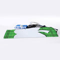 Green Shamrock Tartan Print Sports Towel