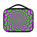 Green Shapes Moving Optical Illusion Classic Bible Case