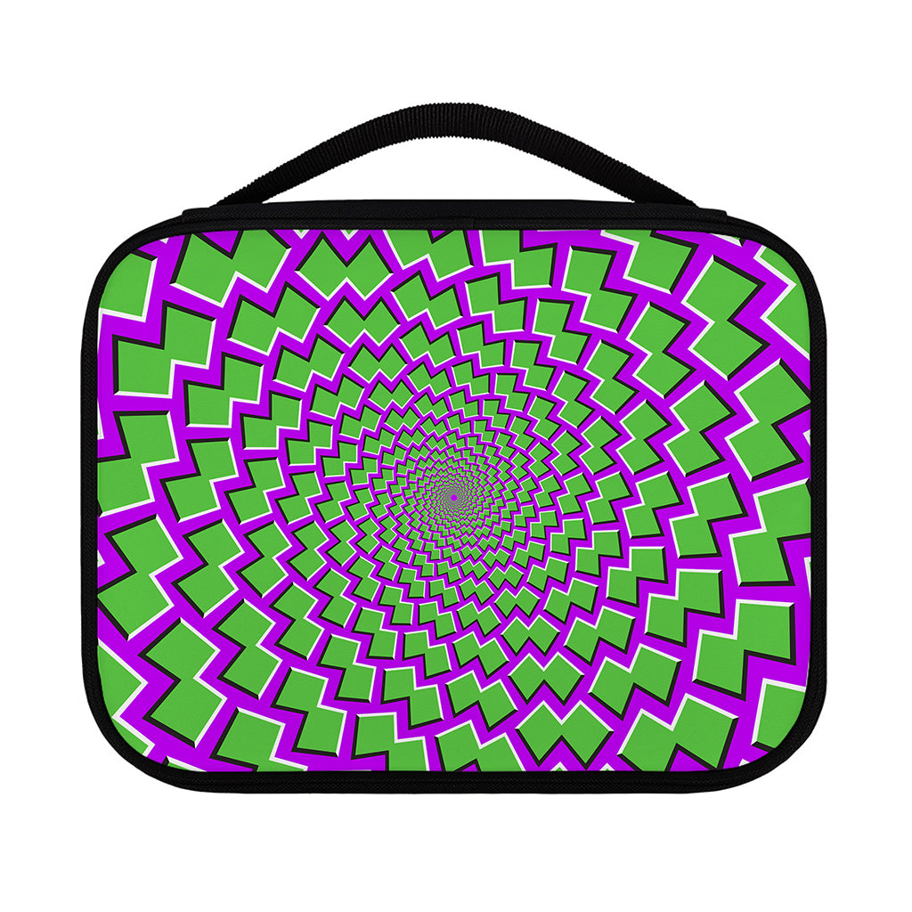 Green Shapes Moving Optical Illusion Classic Bible Case