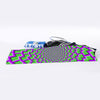 Green Shapes Moving Optical Illusion Sports Towel