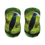 Green Snake Eye Print Bar Stool Covers