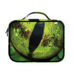 Green Snake Eye Print Briefcase Bible Bag