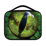 Green Snake Eye Print Classic Bible Case