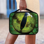 Green Snake Eye Print Classic Bible Case