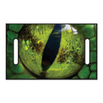 Green Snake Eye Print Golf Cart Seat Cover