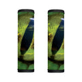 Green Snake Eye Print Handle Covers