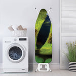 Green Snake Eye Print Ironing Board Cover