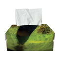 Green Snake Eye Print Rectangle Tissue Box Cover