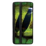 Green Snake Eye Print Refrigerator Handle Covers