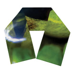 Green Snake Eye Print Scarf