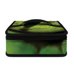 Green Snake Eye Print Small Lunch Bag