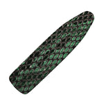 Green Snakeskin Print Ironing Board Cover