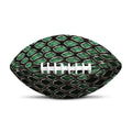 Green Snakeskin Print Rugby Ball