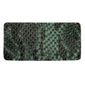 Green Snakeskin Print Towel
