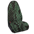 Green Snakeskin Print Waterproof Car Seat Cover