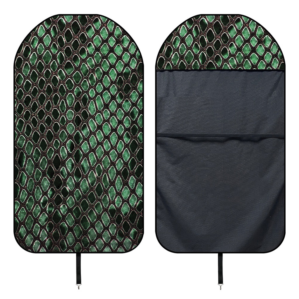 Green Snakeskin Print Waterproof Car Seat Cover