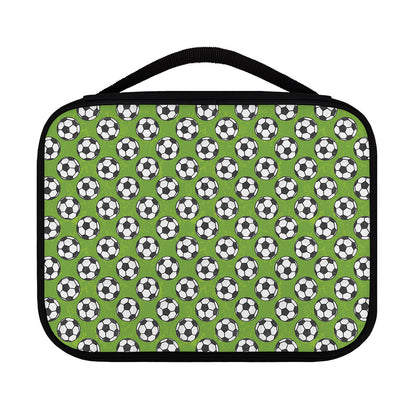 Green Soccer Ball Pattern Print Classic Bible Case