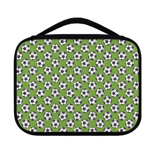 Green Soccer Ball Pattern Print Classic Bible Case