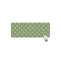 Green Soccer Ball Pattern Print Extended Mouse Pad
