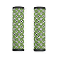 Green Soccer Ball Pattern Print Handle Covers