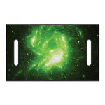 Green Sparkle Galaxy Print Golf Cart Seat Cover