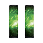 Green Sparkle Galaxy Print Handle Covers