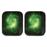 Green Sparkle Galaxy Print Handle Covers