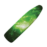 Green Sparkle Galaxy Print Ironing Board Cover