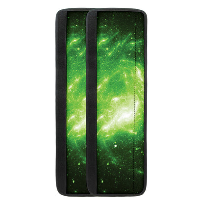 Green Sparkle Galaxy Print Refrigerator Handle Covers