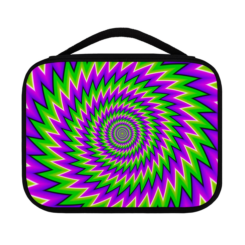 Green Spiral Moving Optical Illusion Classic Bible Case