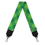 Green St. Patrick's Day Plaid Print Bag Strap