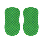 Green St. Patrick's Day Plaid Print Bar Stool Covers