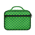 Green St. Patrick's Day Plaid Print Briefcase Bible Bag