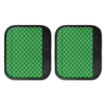 Green St. Patrick's Day Plaid Print Handle Covers