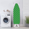 Green St. Patrick's Day Plaid Print Ironing Board Cover