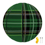 Green Stewart Tartan Pattern Print Basketball