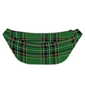 Green Stewart Tartan Pattern Print Fanny Pack