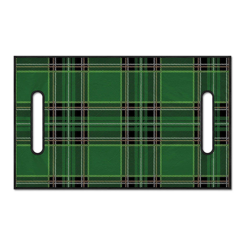 Green Stewart Tartan Pattern Print Golf Cart Seat Cover