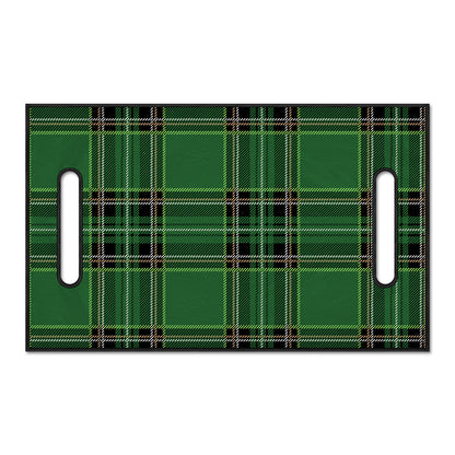 Green Stewart Tartan Pattern Print Golf Cart Seat Cover