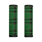 Green Stewart Tartan Pattern Print Handle Covers