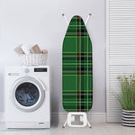 Green Stewart Tartan Pattern Print Ironing Board Cover
