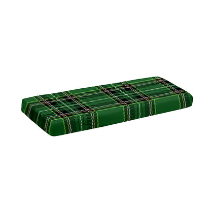 Green Stewart Tartan Pattern Print Piano Keyboard Cover