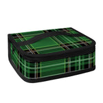 Green Stewart Tartan Pattern Print Small Lunch Bag