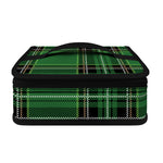 Green Stewart Tartan Pattern Print Small Lunch Bag