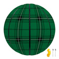 Green Stewart Tartan Print Basketball