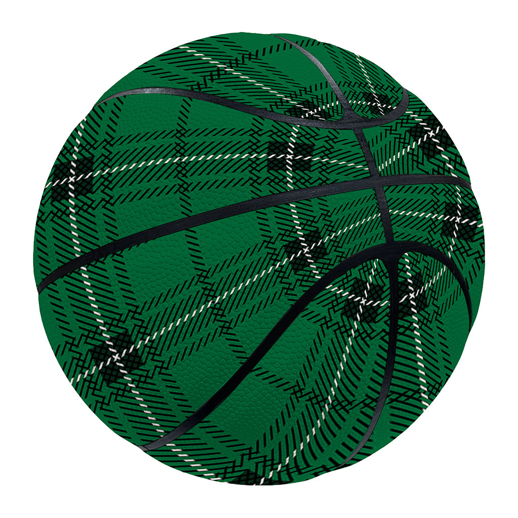 Green Stewart Tartan Print Basketball