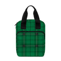 Green Stewart Tartan Print Bible Tote Bag