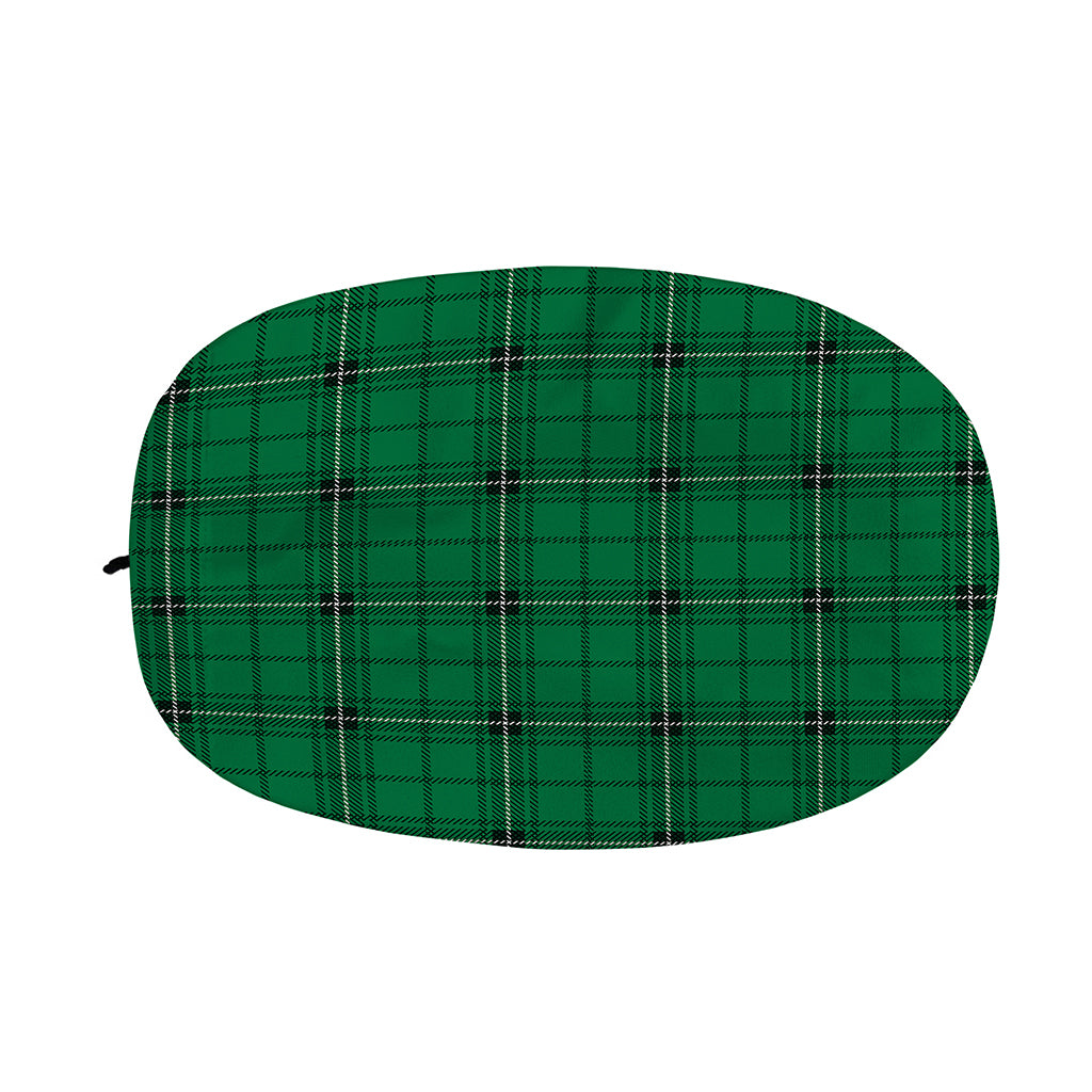Green Stewart Tartan Print Car Side Mirror Covers